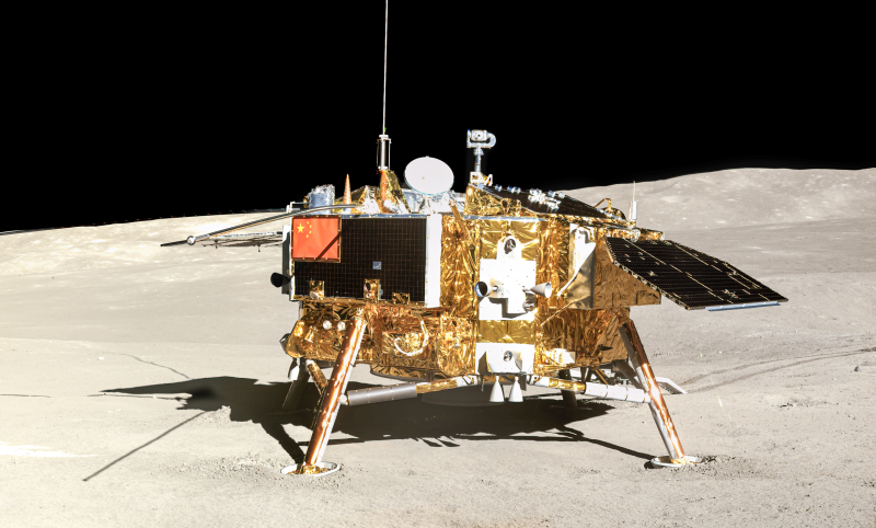 Chang'e 4 landed on the surface of the Moon 
By CSNA Siyu Zhang, Kevin M. Gill 
Source: internet